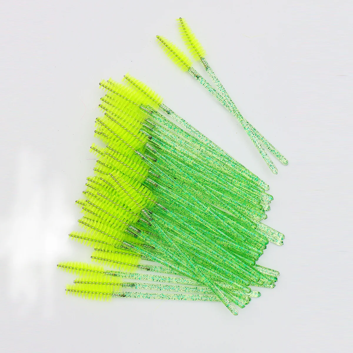 50 Stuks Kristal Wimpers Borstel Kam Wegwerp Wimpers Extension Mascara Wands Make-up Professionele Make-up Beauty Tool