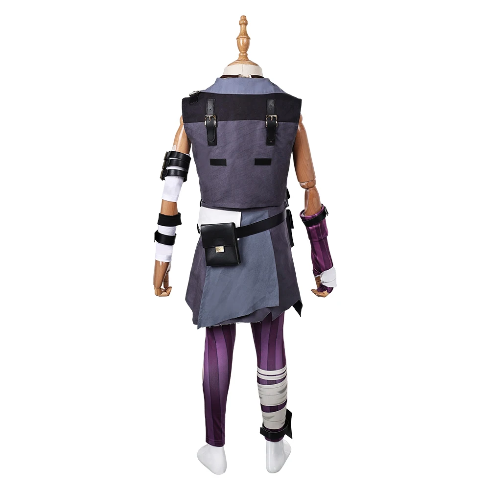 Kids Arcane Isha Cosplay Costume Set - usage example