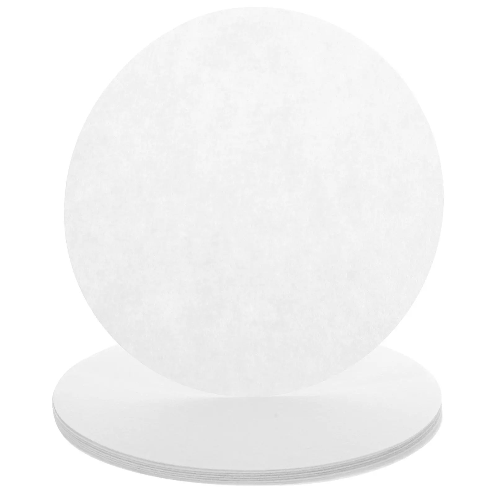 

10Pcs White 26.7cm Felt Plate Mats Dining China Storage Separators Stacking Protection Pan Dividers Ceramic Insulation Pad