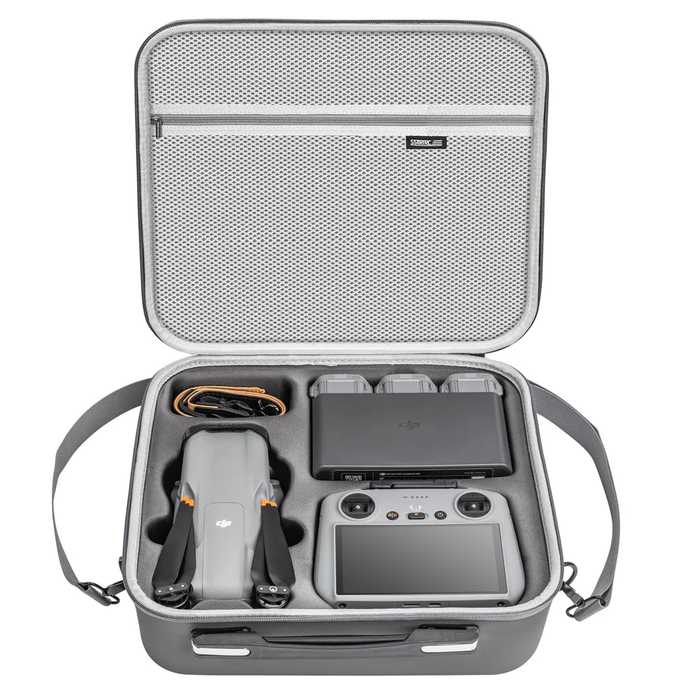 For DJI Air 3 Portable Bag Shockproof Handheld Gimbal Drone Camera Storage Durable Carryring Case Accessories RC2 RC-N2 Remote