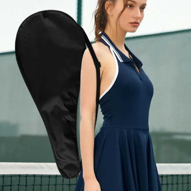 Tennis Bag Tennis Racket Bag Cover Daily Lightweight Single Shoulder Sports Bag Portable Court Racket Bag