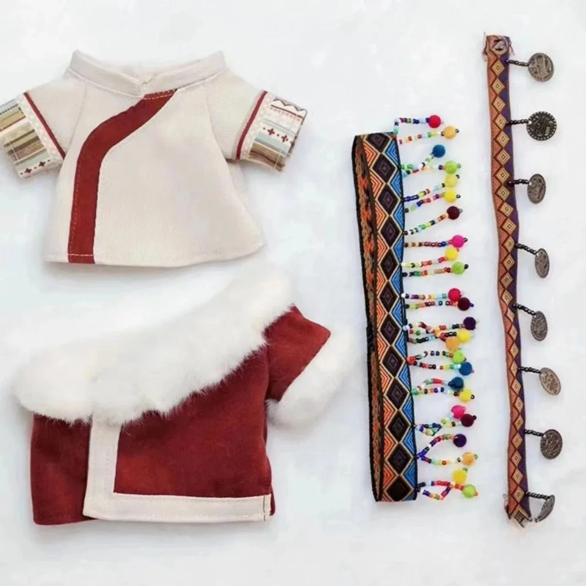 colecao-de-roupas-infantis-de-outono-e-inverno-de-20-cm-roupas-tibetanas-atributos-de-cosplay-etnicos-sem-desbotamento-alto-valor-de-beleza