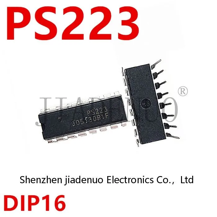 (5-10pcs)100% New PS223 The PS223 DIP-16 is directly inserted chipset