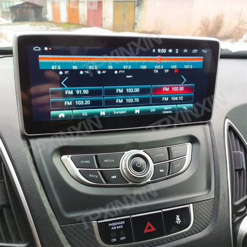 

Для Hyundai Tucson 2 IX35 2009-2017 беспроводной CarPlay Android 13 навигация 10,25 дюймовый сенсорный экран мультимедийный видеоплеер Радио