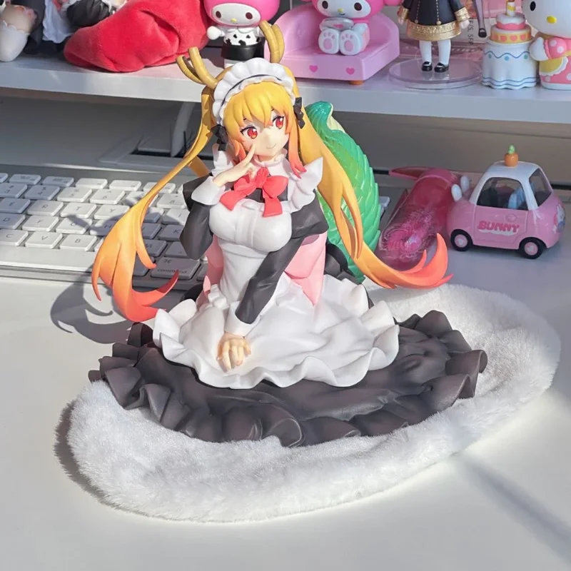 Kannakamui Tohru  Anime Miss Kobayashi's Dragon Cartoon Action Figure Model Collective Decoration Fgiurine Kawaii Girls Toys