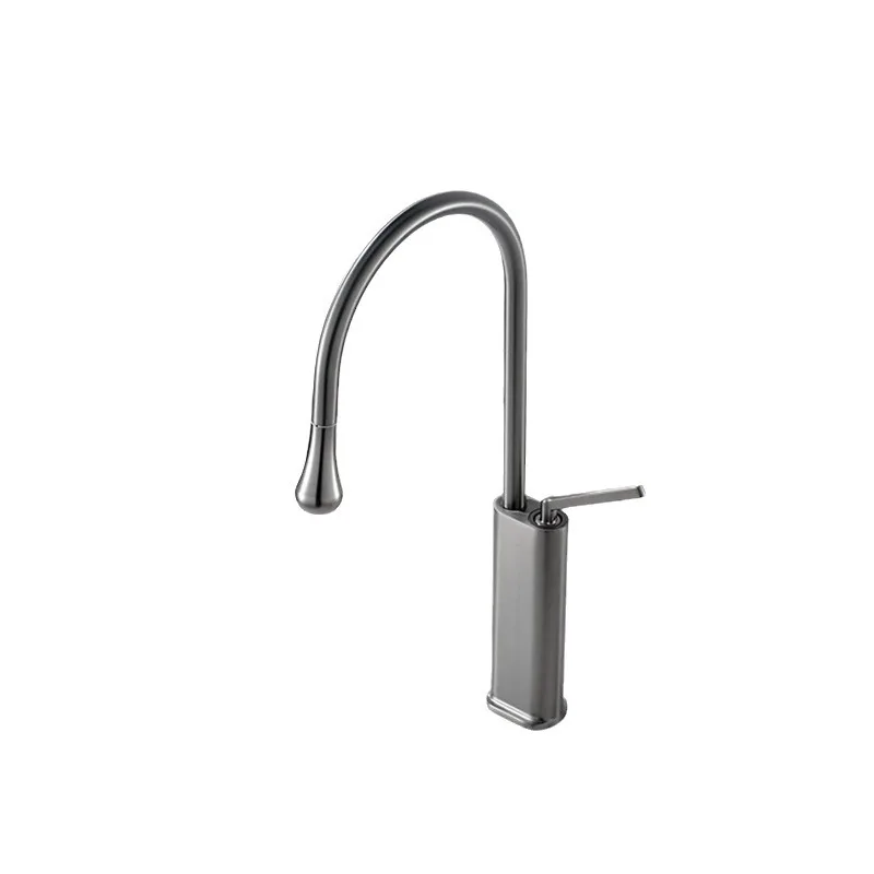 Bathroom Accessories, Kitchen Splash Proof Device, Digital Display Pull-out Hot and Cold Water Faucet