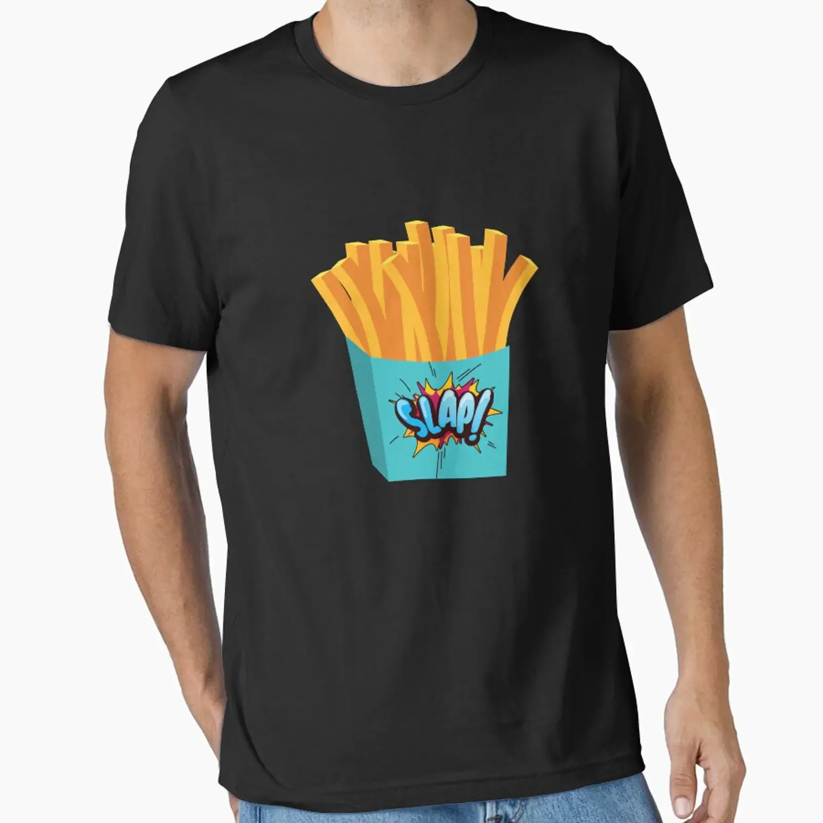 Slap chips South African Essential T Shirt vintage Washed Versatile graphic Comfortable Stylish Top For Everyday Wear Casual