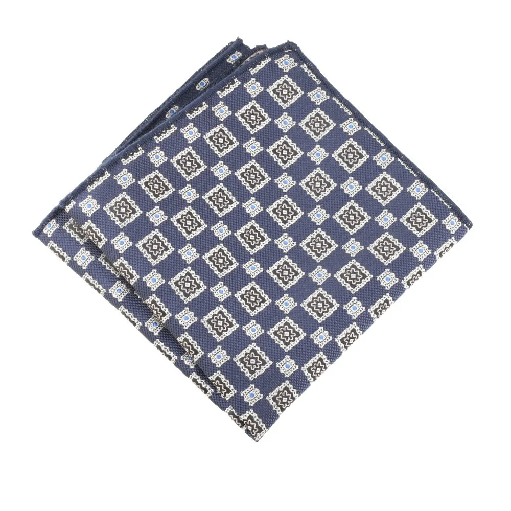 2026 New Paisley Floral Pocket Square Mens Polyester Jacquard Handkercheif Casual Fashion Wedding Shirt Suit Accessories Hanky