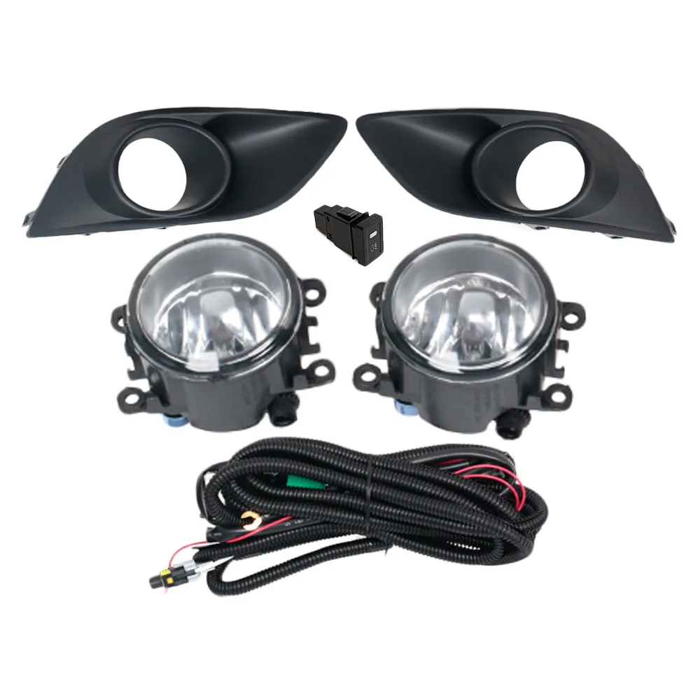 

Автомобильный бампер, ободок, переключатель противотуманных фар, комплект проводов для переднего бампера автомобиля, комплект противотуманных фар, подходит для Suzuki Swift 2011-2017