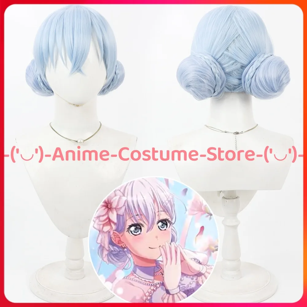 

BanG Dream! Kurata Mashiro Cosplay Wig Anime Game Character Halloween Carnival Party Costume Wigs Heat Resistant Synthetic Hair