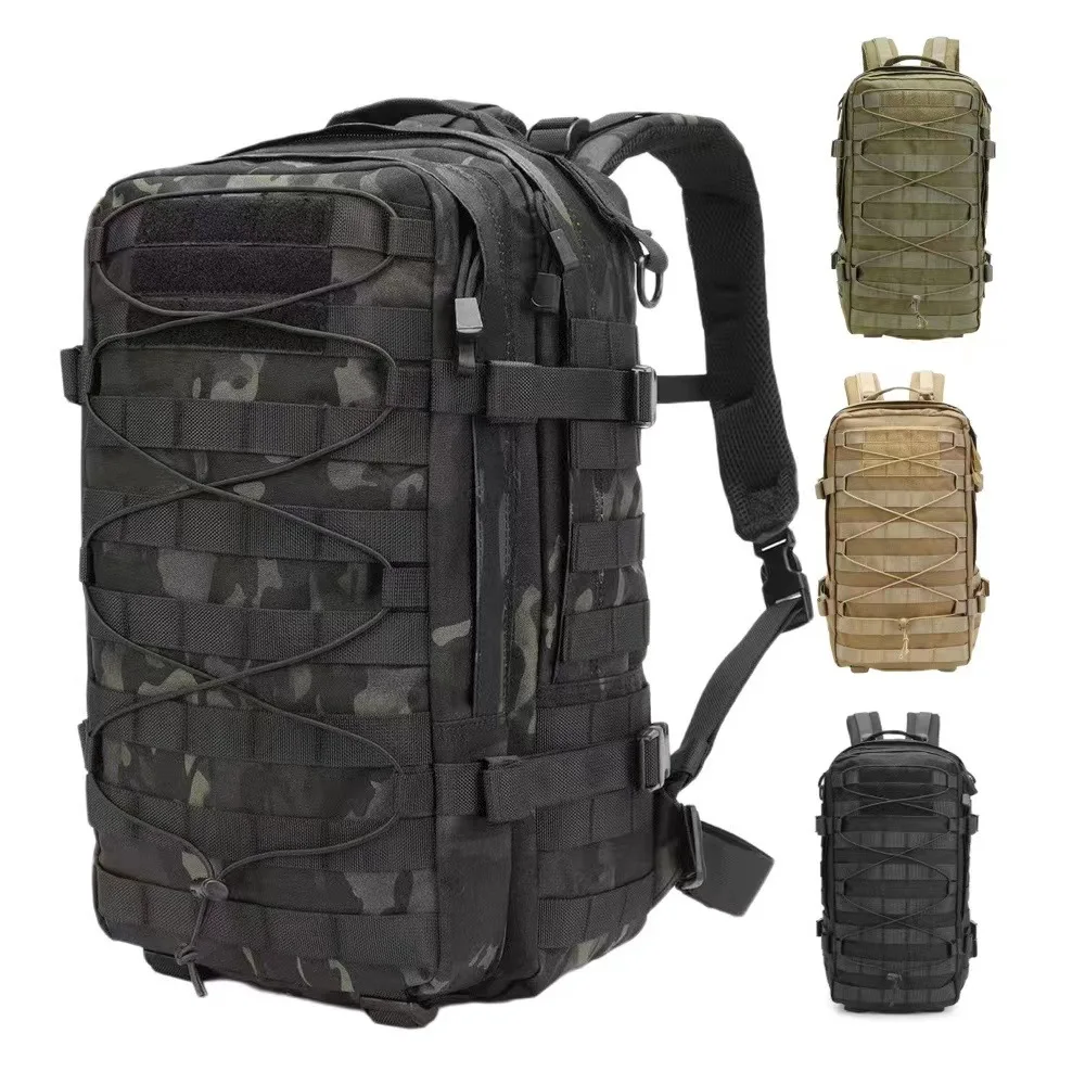 

Тактический штурмовой рюкзак MOLLE для мужчин, большой вместимости, для активного отдыха, походов, охоты, кемпинга, походный рюкзак.