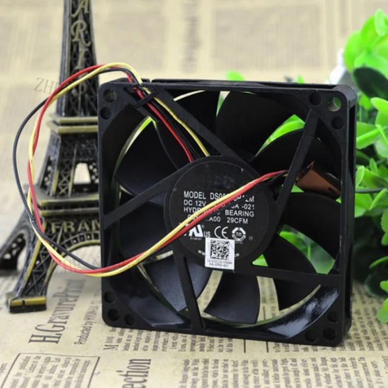 Y    1PCS New  for AVC DS08015R12M DC12V 0.48A 3-Pin Cooling Fan # QW.