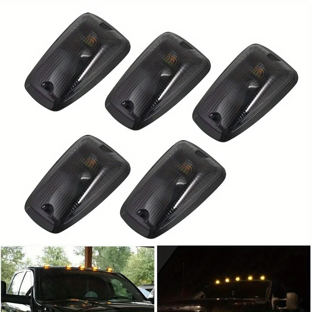 GMC/Chevy C1500 - 3500, 5 캡 마커 루프 라이트 스모크 - 가시성 및 스타일 향상