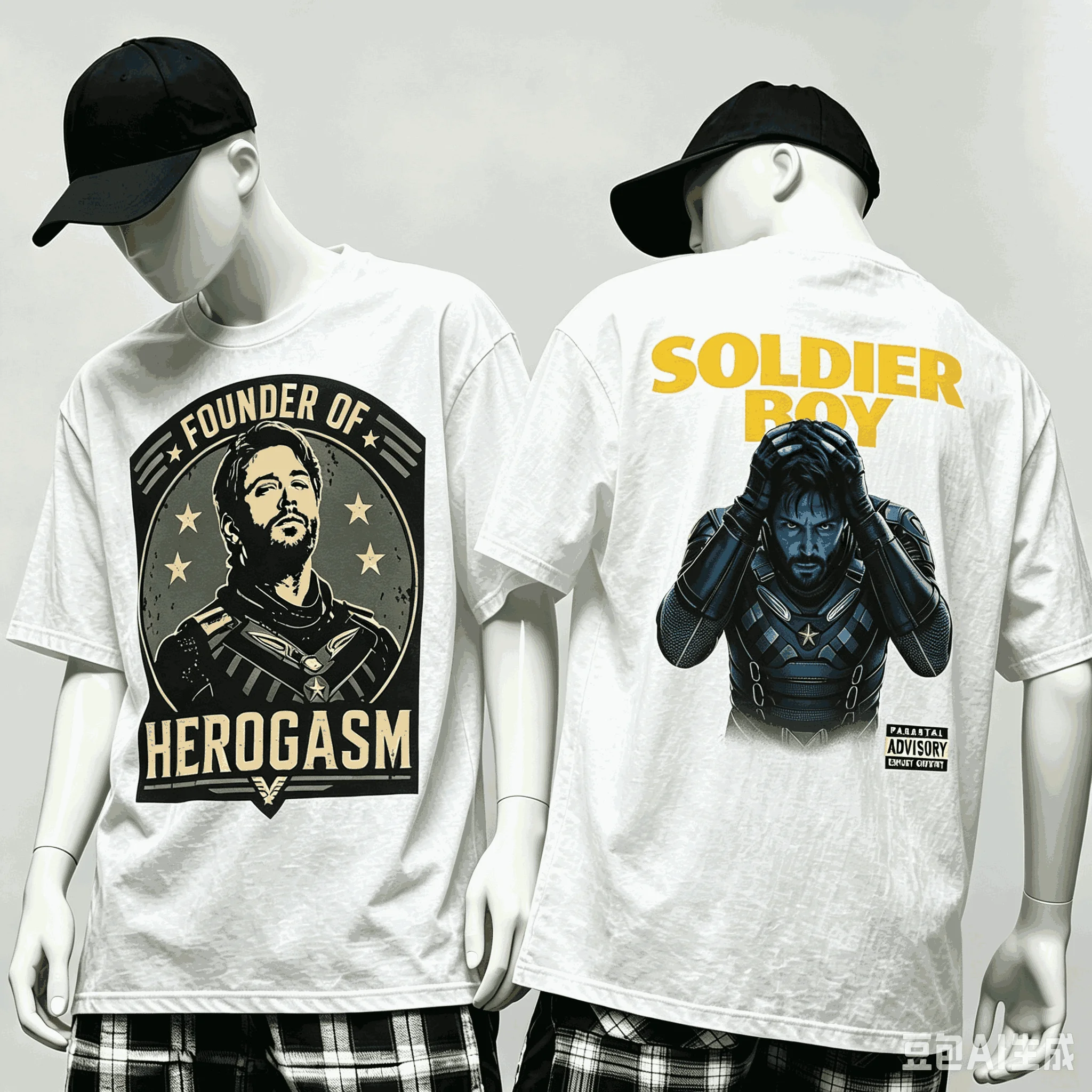 เสื้อยืดลาย The Boys Soldier B - Street Fashion Loverboy บทวิจารณ์และราคา