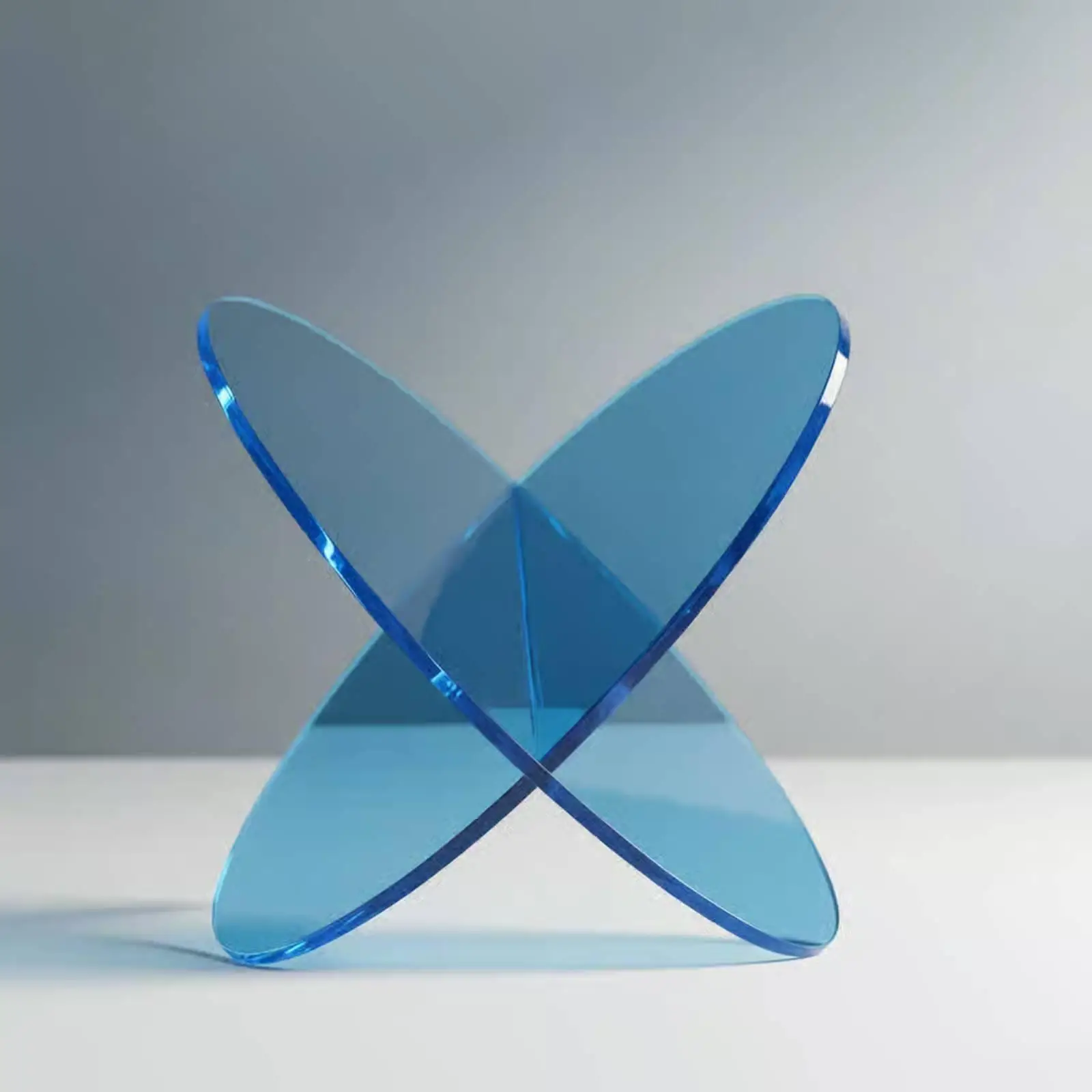 Acrylic Holder Desk Book Shelf Transparent Organizer for A4 Paper Letters Documents Modern Home Storage Rack