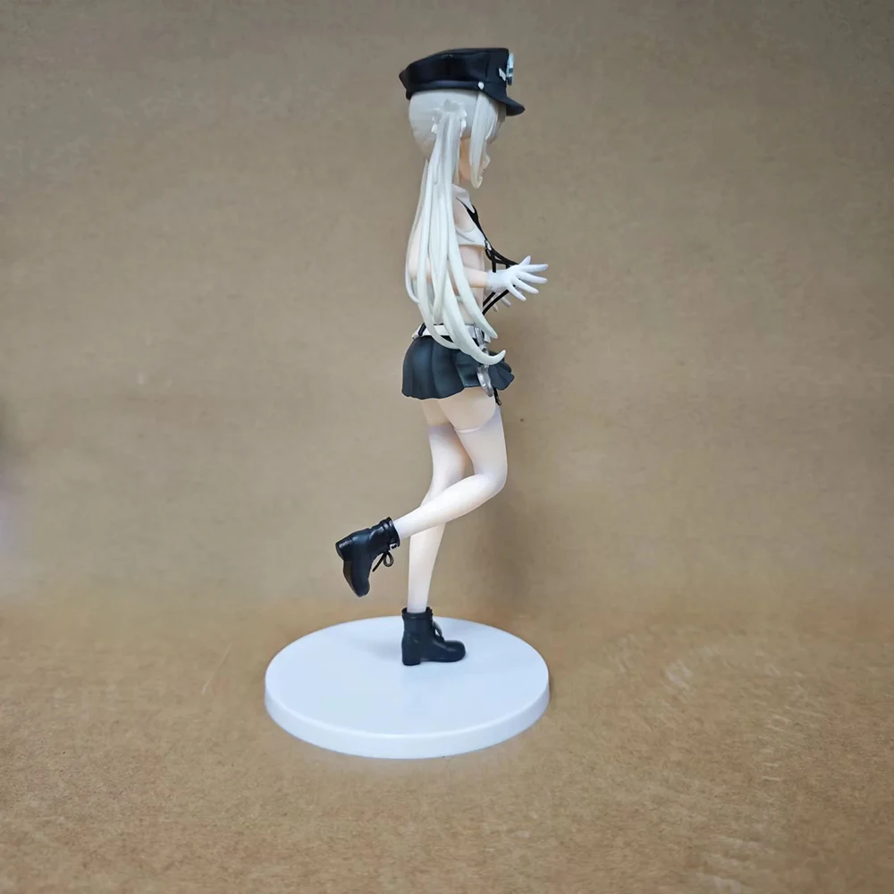 União criativa anime japonês sexy menina anjo polícia 23cm pvc figura de ação adulto modelo colecionável boneca brinquedos presente