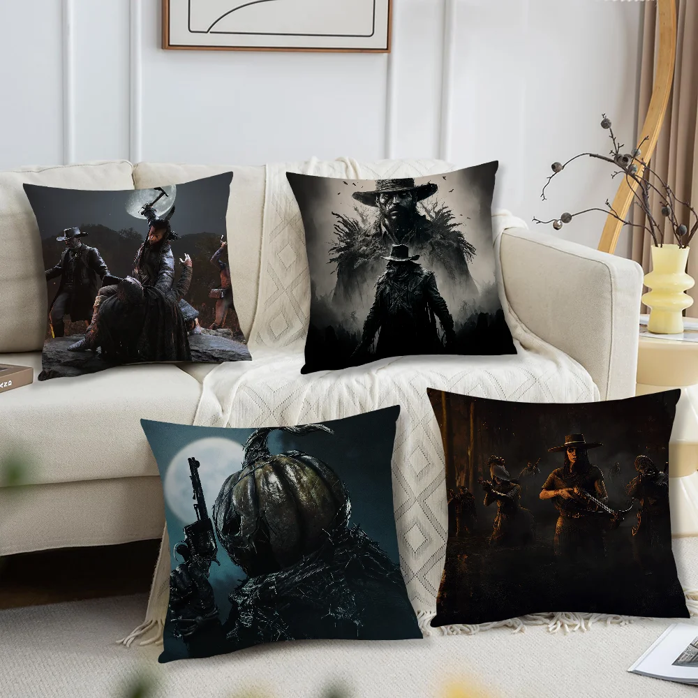 Games Hunt S-Showdowns cushion cover Accessories Square Cushion Room Bedroom Headboard Sofa Living Backrest Car Nap Time