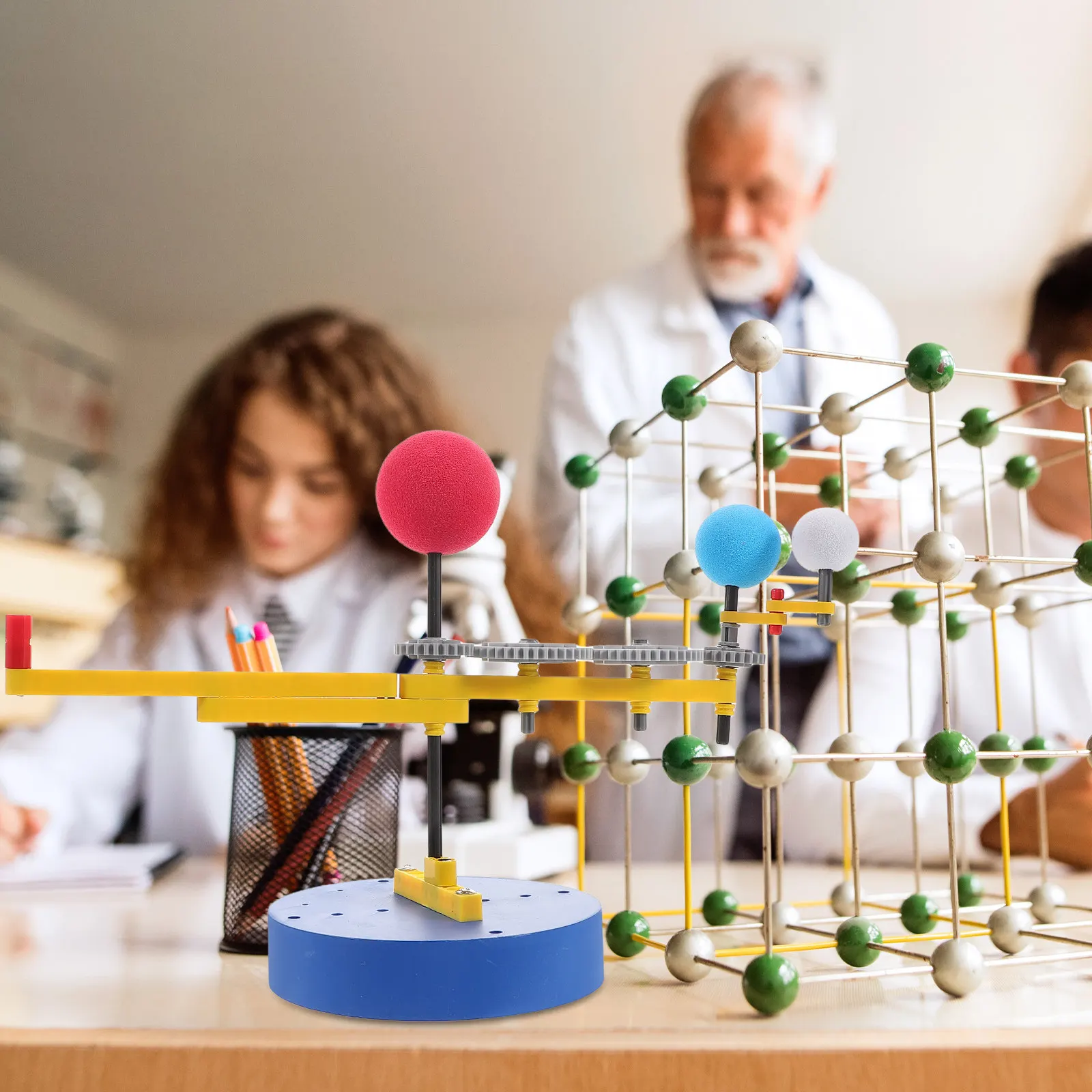 

Набор для изучения Солнца, Земли и Луны для детей: образовательное астрономическое пособие, эксперименты по Солнечной системе для начальной школы, DIY-набор для астрономических исследований