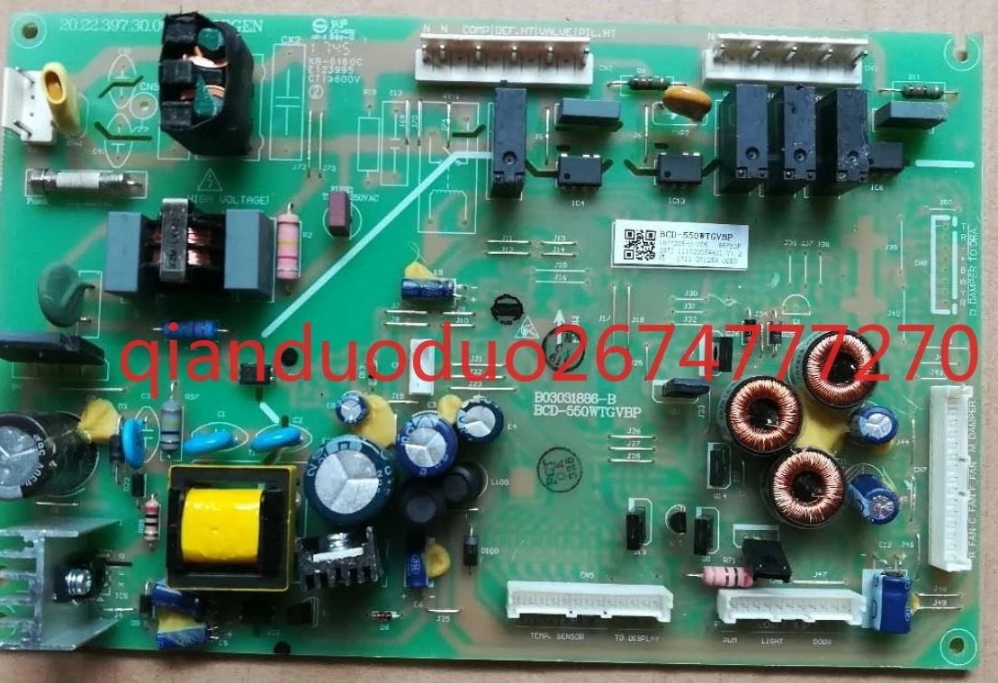 

BCD-550WTGVBP power board, suitable for Hisense Rongsheng refrigerator 551WKK1FPGA computer board 1877305