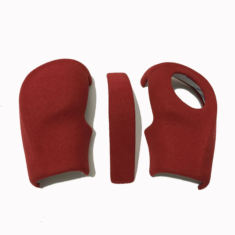 Suede Gear Stick Shift Knob Panel Central Control Trim Stickers for Ford Mustang 2009 2010 2011 2012 2013 2014 Car Accessories