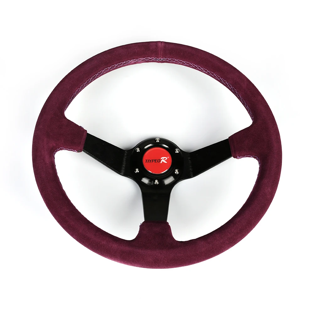 

Wholesale Racing Multifunctional Steering Wheel New Modified Suede Steering Wheel