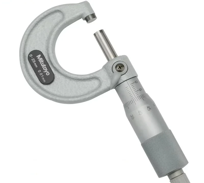 Mitutoyo Outside Micrometers 0-25mm/25-50mm/50-75mm/75-100mm/100-125mm/125-150mm/150-175mm/175-200mm Graduation 0.01mm