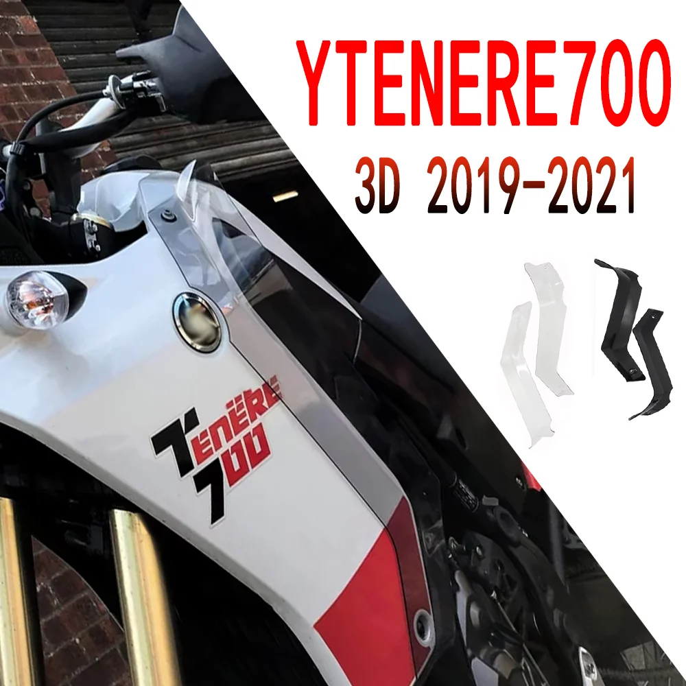 

For Yamaha Plastic legguards leg Guards Side Deflector Front Windshield For YTENERE700 XTZ 700 XT700Z T700 T7 2019 2020 2021
