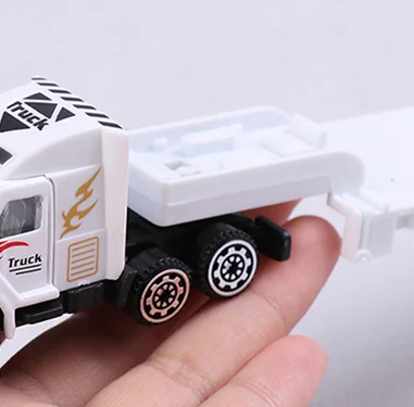 

【BBS】Children's Alloy Car Helicopter Trailer Kids Action Model Educational Toys Gifts