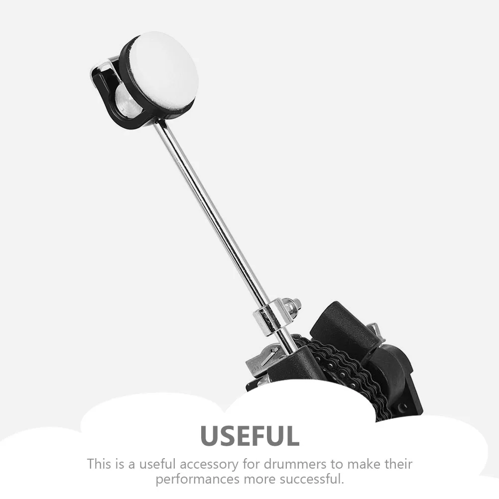 

Drum Pedal Beater Felt ABS Steel Kick Mallet Head Hammer Electric Kit Bass Drum Accessories Percussion Instrument Part