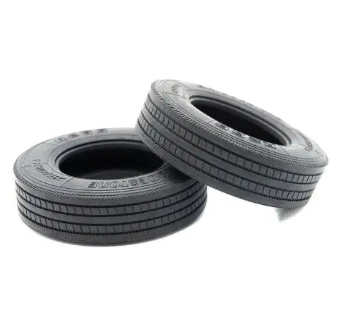 1 Paar Rc Smalle Banden Upgrades Voor 1/14 Tamiya Rc Truck Trailer Kipper Voor Man Fh16 Actros Auto Diy Onderdelen