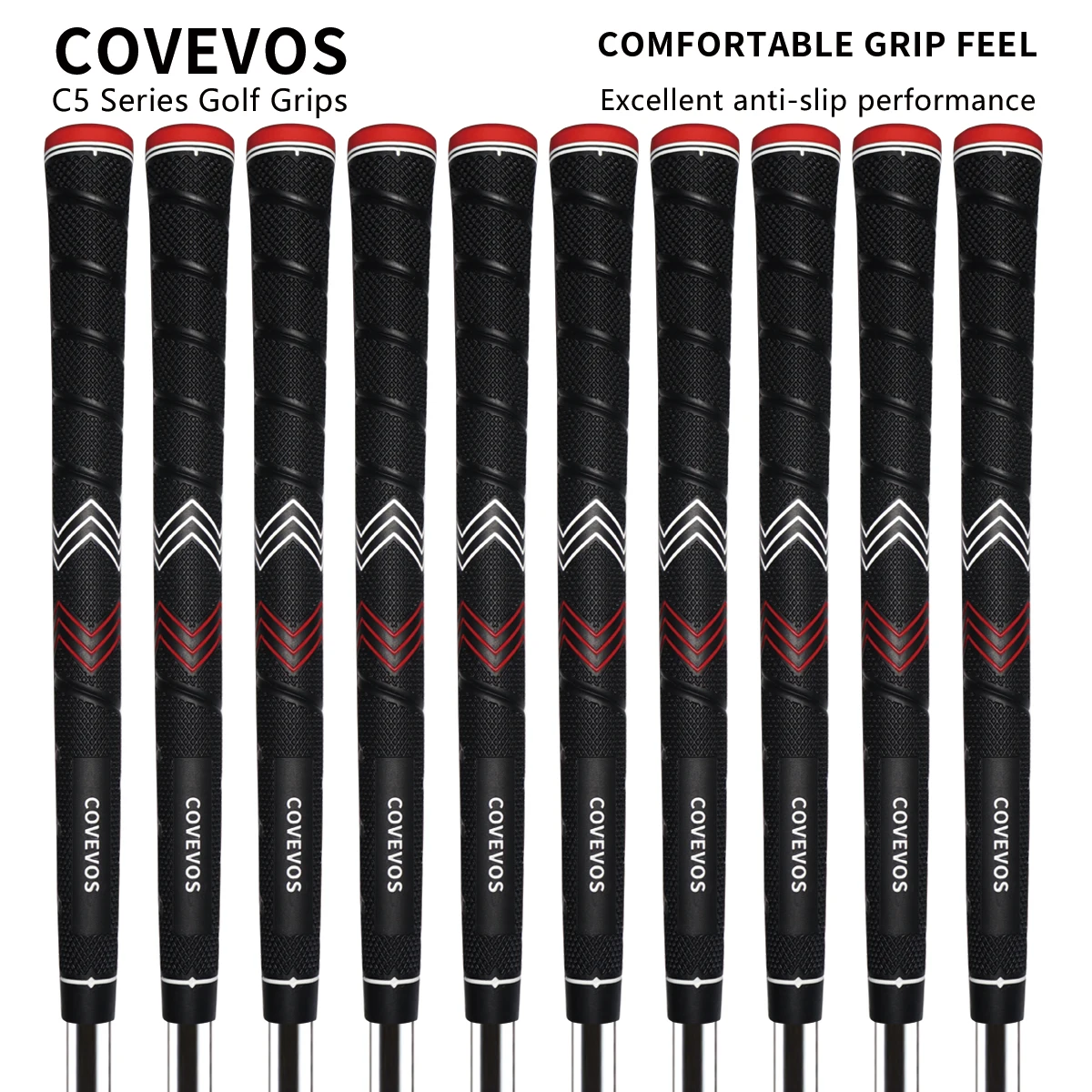 New Golf Grip for Non-Slip, Comfortable, Shock-Absorbing, and Wear-Resistant Iron and Wood Clubs