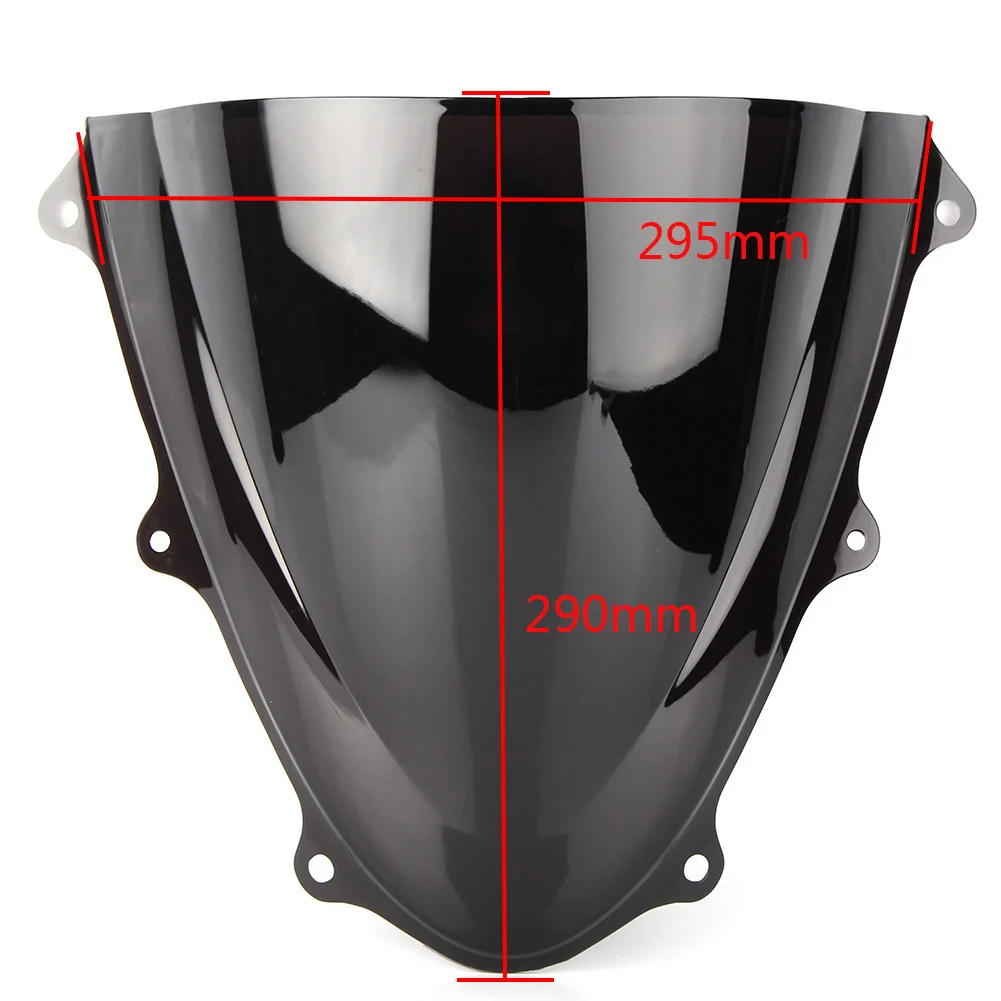 Motorcycycle Windshield Windscreen ABS Double Bubble Wind Screen Shield Protector For Suzuki GSXR 600 750 2011-2022