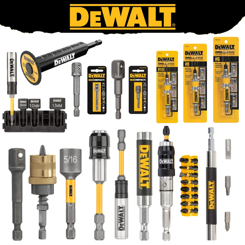 Dewalt 오리지널 도구 액세서리 컬렉션, 드릴 비트 드라이브 코너 컨버터 어댑터, 고정 도구 액세서리 시리즈