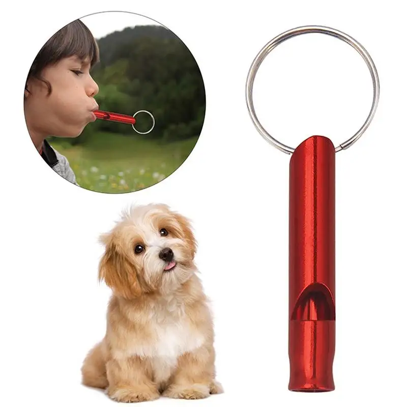 Ultrasonic Dog Whistle Adjustable Dog Recall Whistle Anti Barking Ultrasonic Tool Lightweight Stop Bark Control Dog Training
