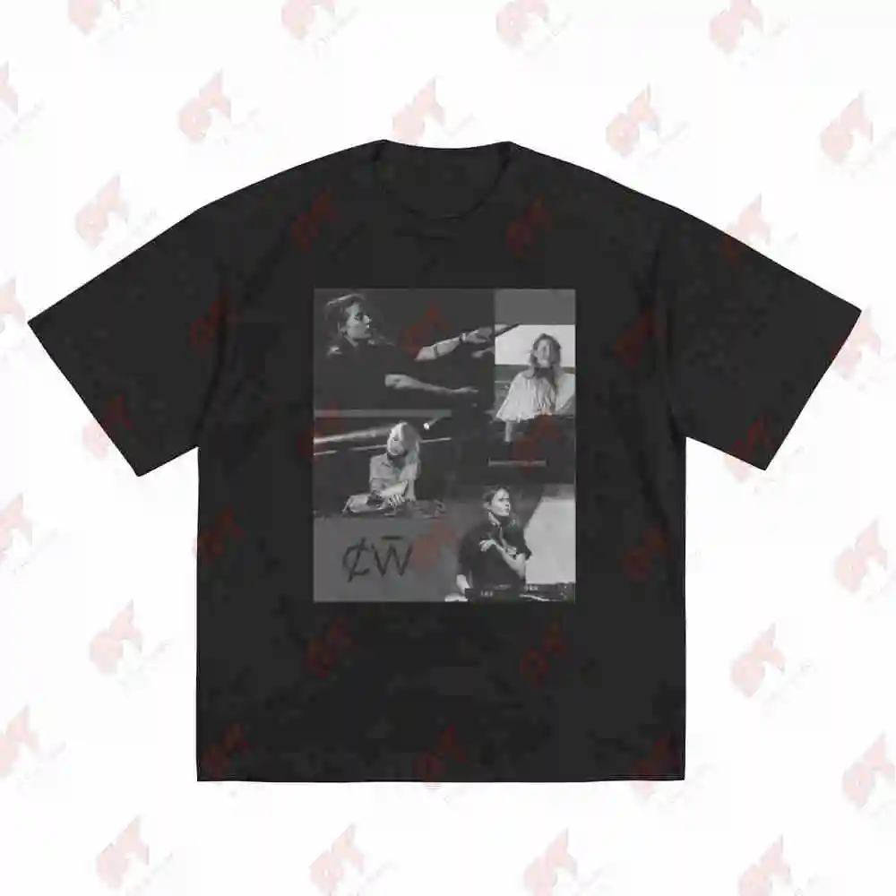 Charlotte De Witte Black And White Short Sleeve Tee 100% Cotton T-Shirt