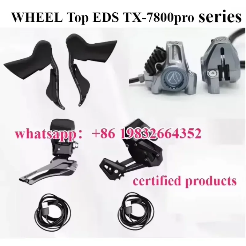 

Комплект шоссейного велосипеда WHEEL TOP Electronic Shifting TX-EDS-2-7*14S с дисковым тормозом полностью зарядается, которая может изменить скорость 24 000 раз