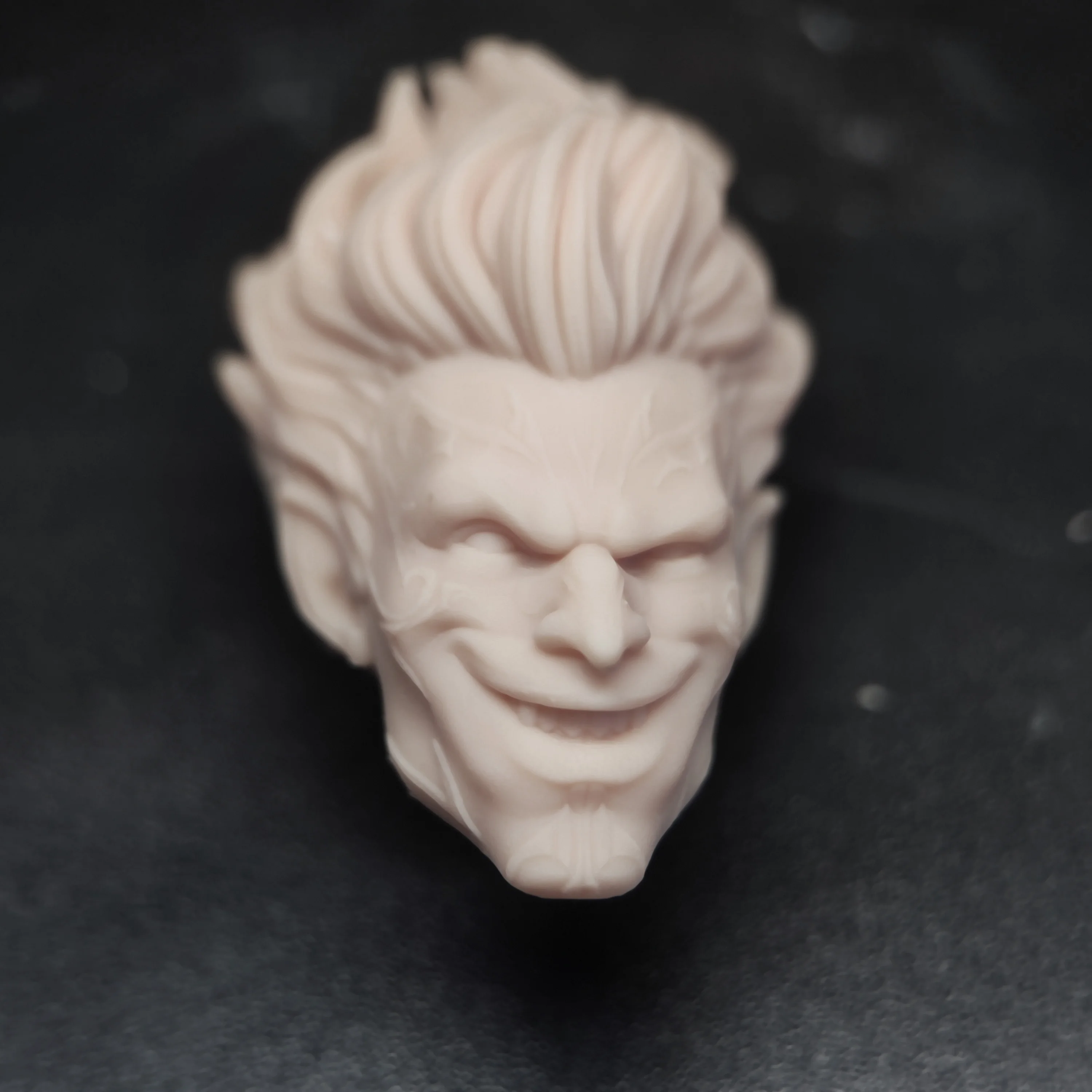 HL1903 DIY Customized 1/18 1/12 1/10 Scale Unpainted Head Sculpt for 3.75