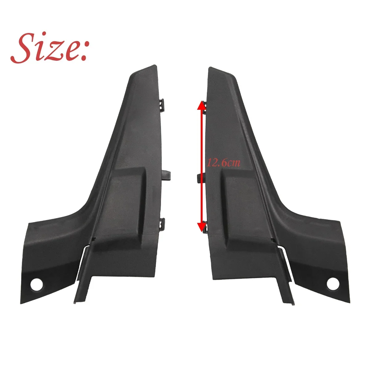 For Ford Ranger T6 T7 Wildtrak Front Windshield Wiper Cowl Extension Trim Cover, Wiper Panel Seal Grille Fender Garnish Cover