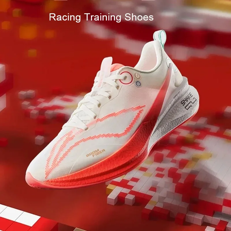 LI-NING Women Running Shoes RED HARE 8 PRO Professional Racing Training Sports Sneakers ARPV006