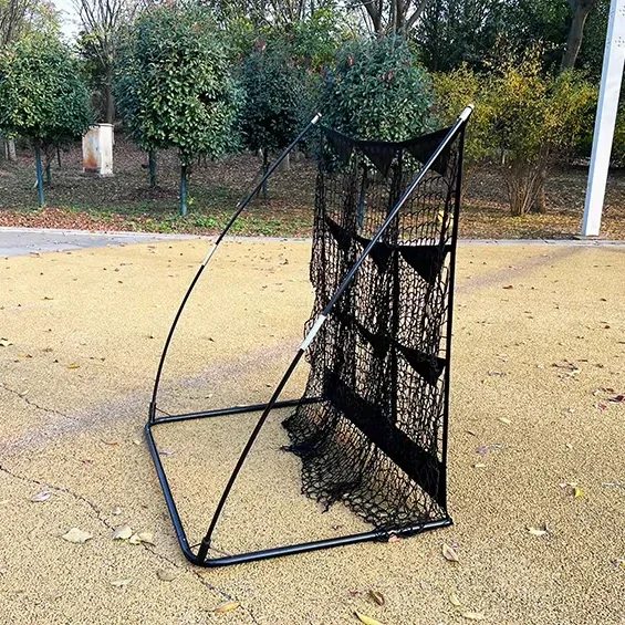 Factory High Quality 9-Hole Target Pitching Pocket Baseball Batting Cage Nets Portable Baseball Net for Practice
