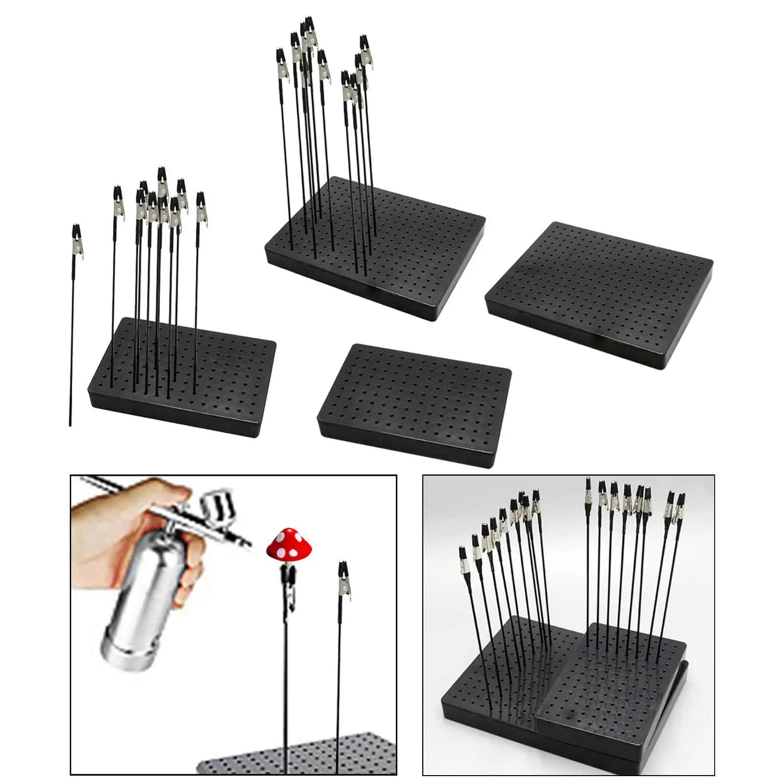 Alligator Stand Base Alligator Set Modeling Tool for Hobby Modeling DIY Card Photo Memo