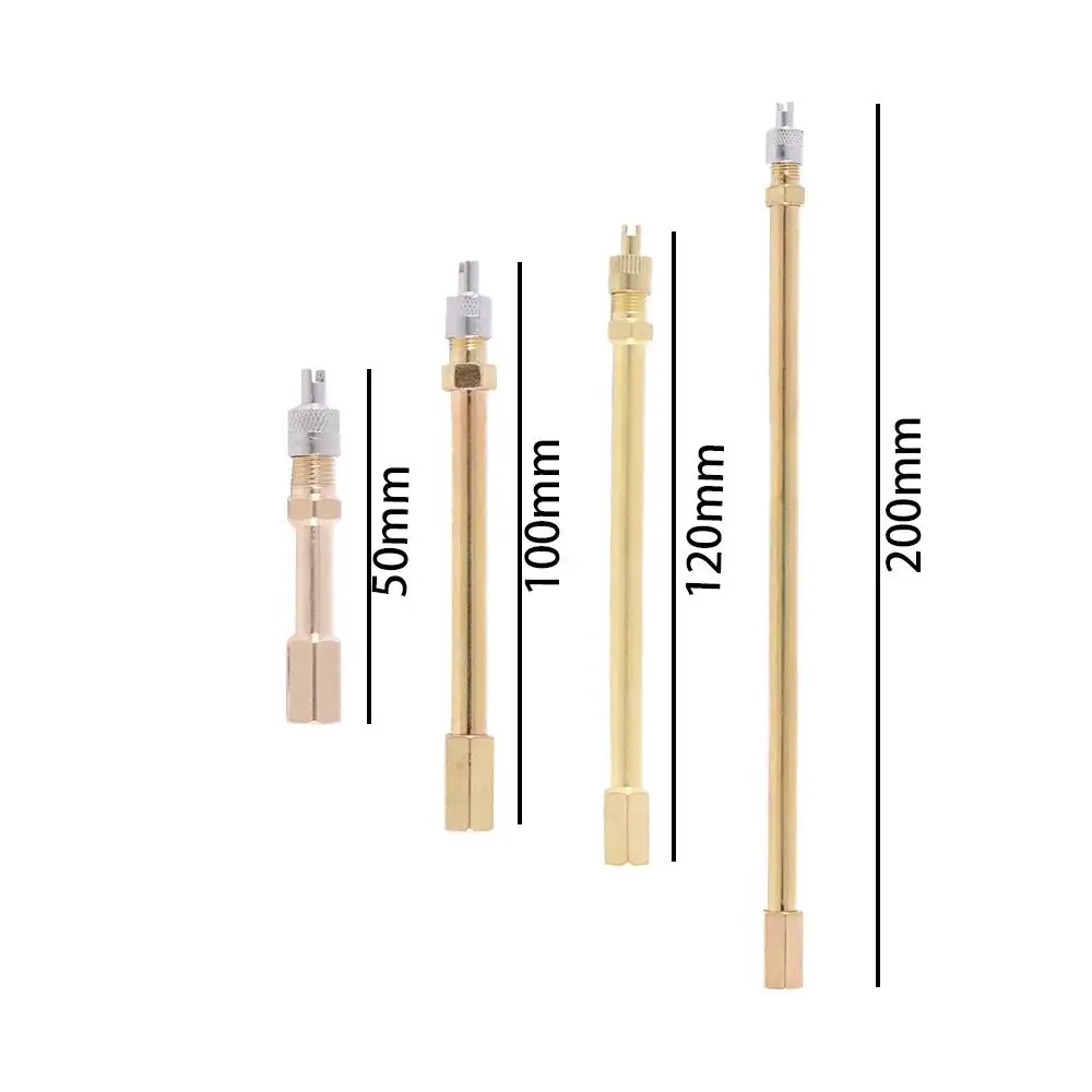 1 PCS Universal Air Valve Pump Extension Rod High Quality Tyre Stem Extension Pole Portable Extension Tube For Automobiles