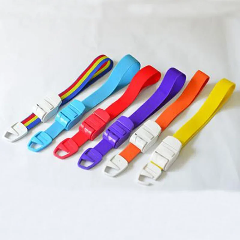 1pcs First Aid Colorful Buckle Paramedic Tourniquet Quick Release Buckle Outdoor Sport Emergency for Nurse General Use Gadget