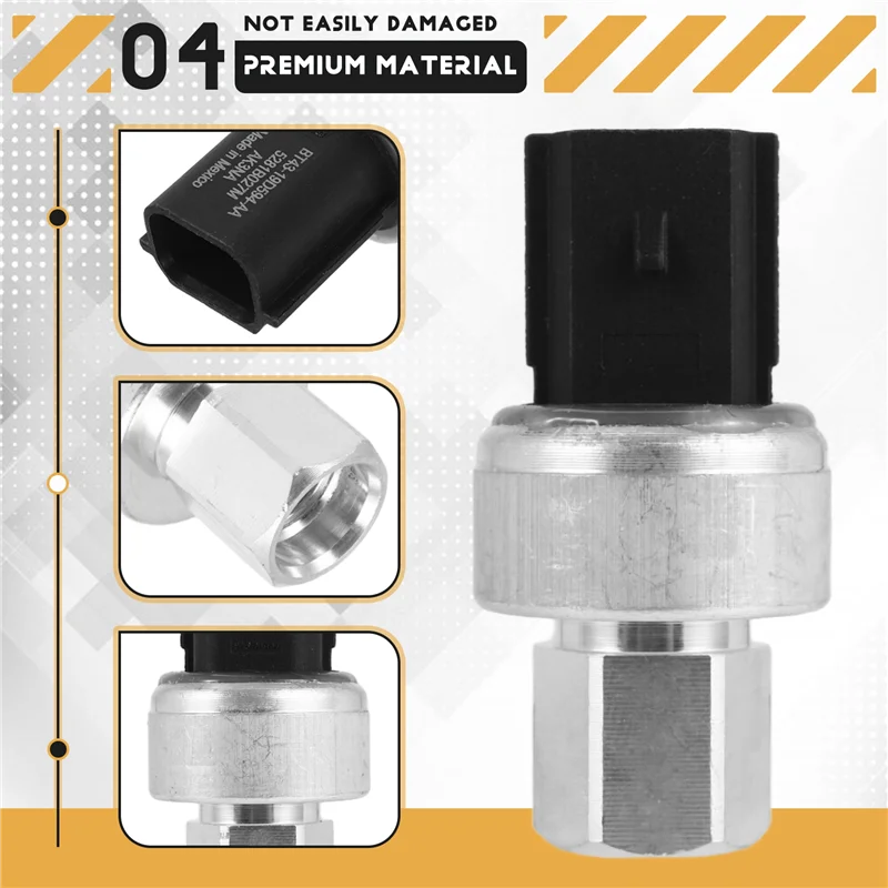 

BT4319D594AA A/C Pressure Switch Sensor Air Conditioning Pressure Sensor For Ford F-150 F150 2009-2014 BT43-19D594-AA