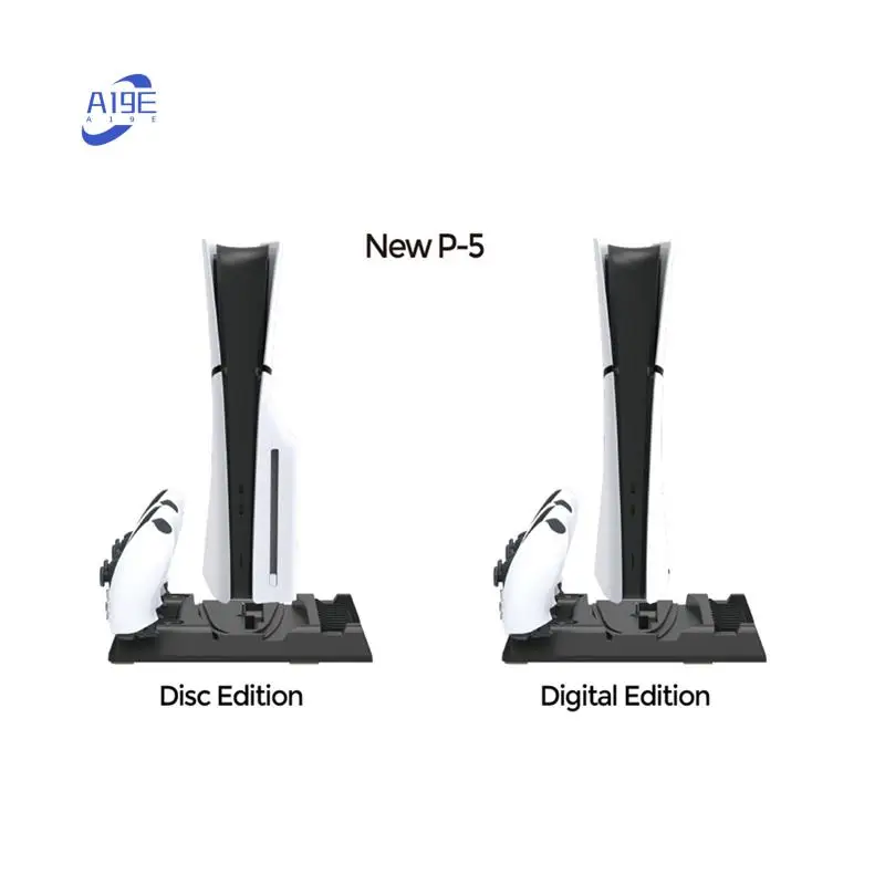 a19e-ps5-スリム垂直冷却スタンドデュアルコントローラ充電器-led-充電ドックステーション-ps5-コンソールアクセサリー