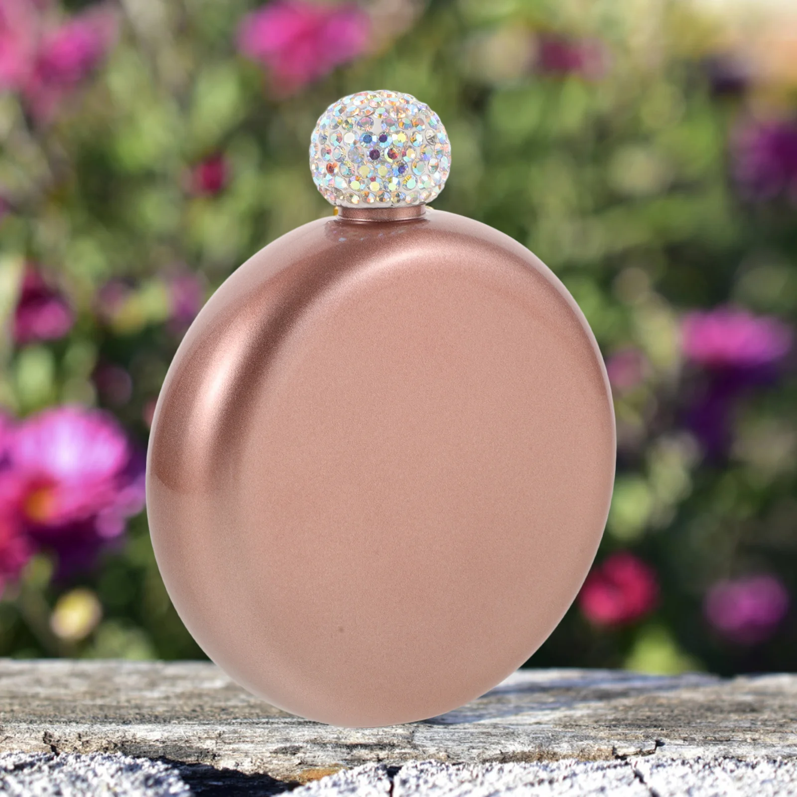 

Portable Stainless Steel Wine Flask Lightweight Leak Proof Hip Flask for Camping Hiking Travel Outdoor Activities Liquor