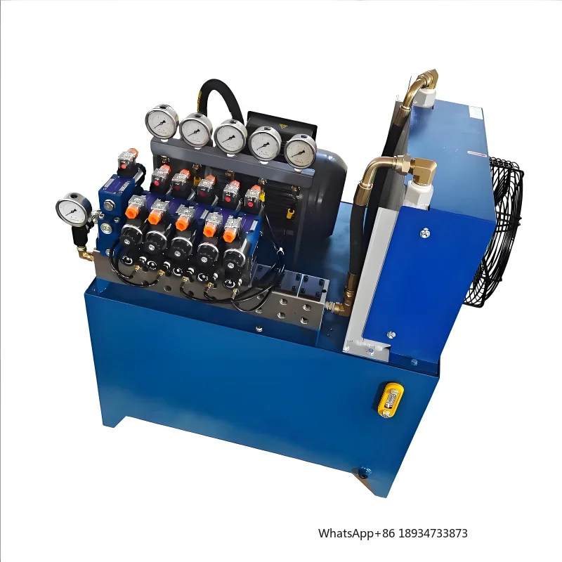 Vertical Hydraulic Station High pressure Hydraulic Power Pack AC220V/380V/460V Hydraulic Power Units High Quality