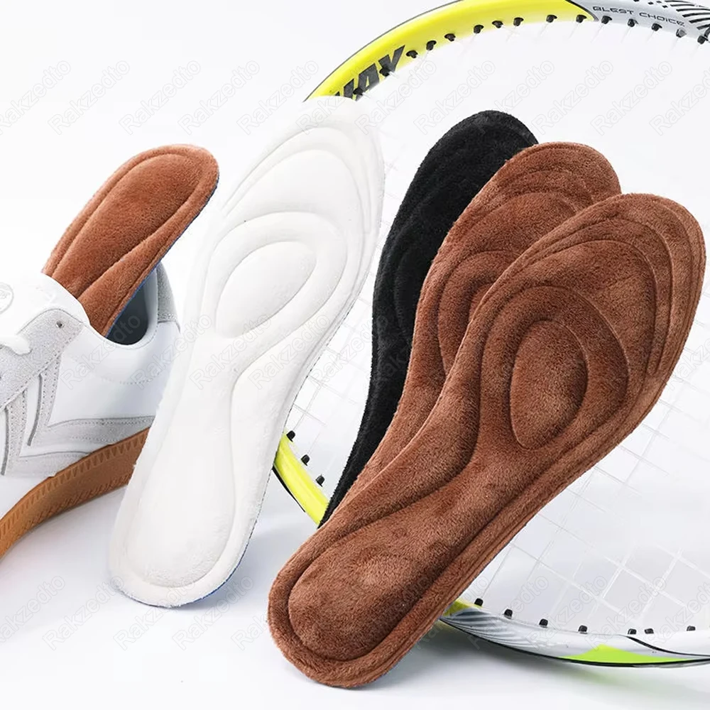 

Thermal Insoles for Winter Shoes Insert Feet Warmer Pad Memory Foam Thick Velvet Warm Insoles for Snow Boots Comfort Inner Soles