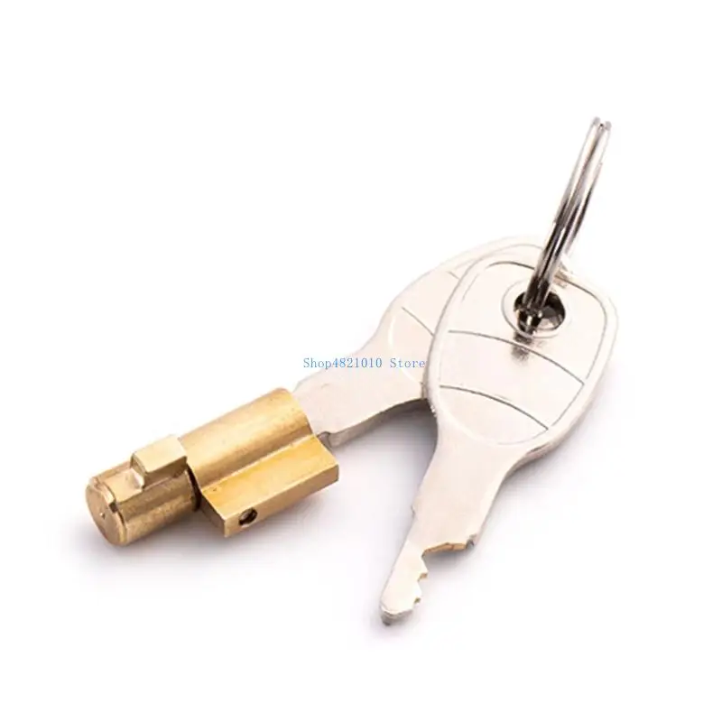 T3LF Weatherproof Multipurpose Trailer Hitch Locks with 2 Keys Copper Anti Rust Suitable For Trucks Boats Trailers Security