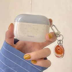 Ins pendant cute jane cool imd earphone case wireless bluetooth charging box for apple airpods 1 pro 2 2nd 3 headset cover
